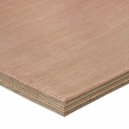 Structural Hardwood Plywood 15mm x 2400mm x 1200mm