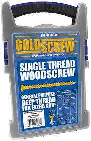 Goldscrew Wood Screw Box 160
