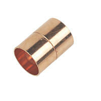 copper End Feed Equal Coupler 10mm Pk10