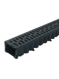 Aco Drain Plastic Channel With Mesh Grate