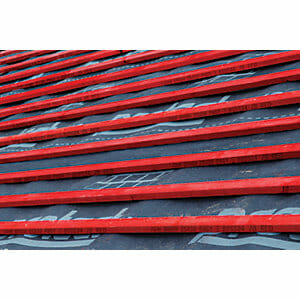 John Brash Red Graded Treated Timber Roofing Batten 25mm x 50mm x 4.8m Bundle of 10