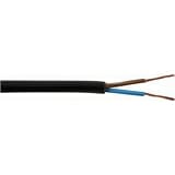 Black 2 Core Round Flexible 2182Y 0.5mm Cable – 100m