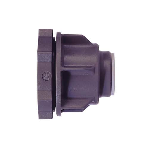 John Guest Speedfit Pushfit Tank Connector 28mm Grey