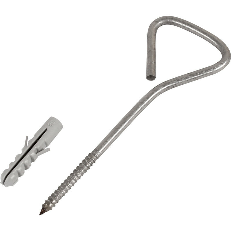 Stainless Steel Screw-In Wallstarter Tie 130mm Pk10