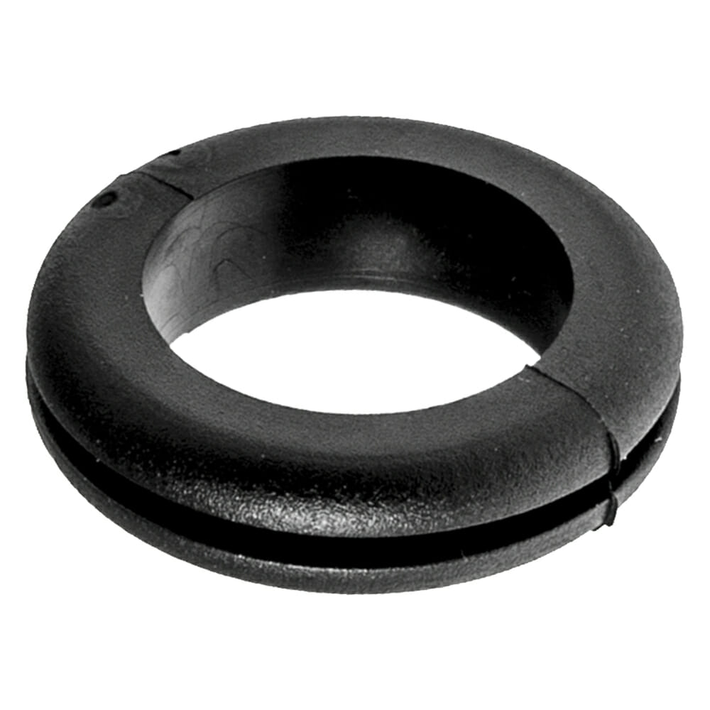 Open Grommet Black PVC 20mm
