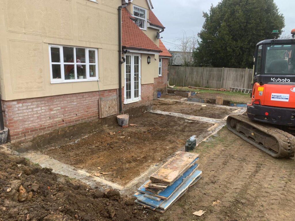 Foundations ready for start of extension