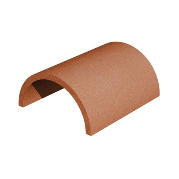 Marley Half Round Ridge Smooth Red 305mm