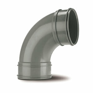 Polypipe Solvent Grey Soil Bend Double Socket
